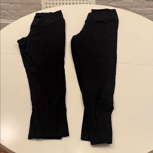 Aerie Women's Black Ankle Pants - 2 pairs!